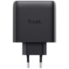 TRUST MAXO 65W 2P USB-C GAN CHARGER WHT