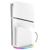 ipega p5s035sa vertikalni stojan 2xusb a s rgb pro ps5 slim ps5 pro white 1 big ies13869421