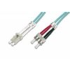 lc st opticky patch cord 50 125 10m duplex om3 i4105