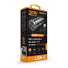 Aligator mini nabíječka do auta Power Delivery 30W,USB-C + USB-A, USB-C kabel pro iPhone/iPad