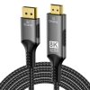 PremiumCord DP 1.4 na HDMI 2.1 kabel, 2m