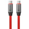 Tactical Fat Man 2.0 Cable USB-C/USB-C 1m Red