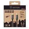Tactical Fast Rope Aramid 2.0 Cable USB-C/USB-C 1m