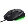 Trust GXT 121 Felox+/Herní/Optická/Pro praváky/10 000 DPI/Drátové USB-A/Černá