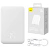 Baseus Magnetická Powerbanka 20000mAh 20W White