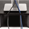 91694 PremiumMonitorRiser Graphite CableManagement2