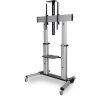 Pojízdný stojan pro televizor / monitor, 60?100, nastavitelný, vysoké zatížení