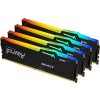 Kingston FURY Beast/DDR5/64GB/6000MHz/CL40/4x16GB/RGB/Black