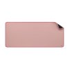 logitech desk mat studio series curl view dark rose