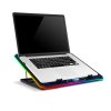 EVOLVEO Ania 9, chladící podložka pod notebook, 6x ventilátor, RGB obvodové podsvícení