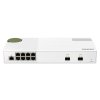 QNAP řízený switch QSW-M2108-2S (8x 2,5GbE RJ45 a 2x 10GbE SFP+)