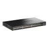 D-Link DGS-1530-52P/E 48 Ports GE PoE(30W) + 4 Ports 10G SFP+ Smart Managed Switch, 370W