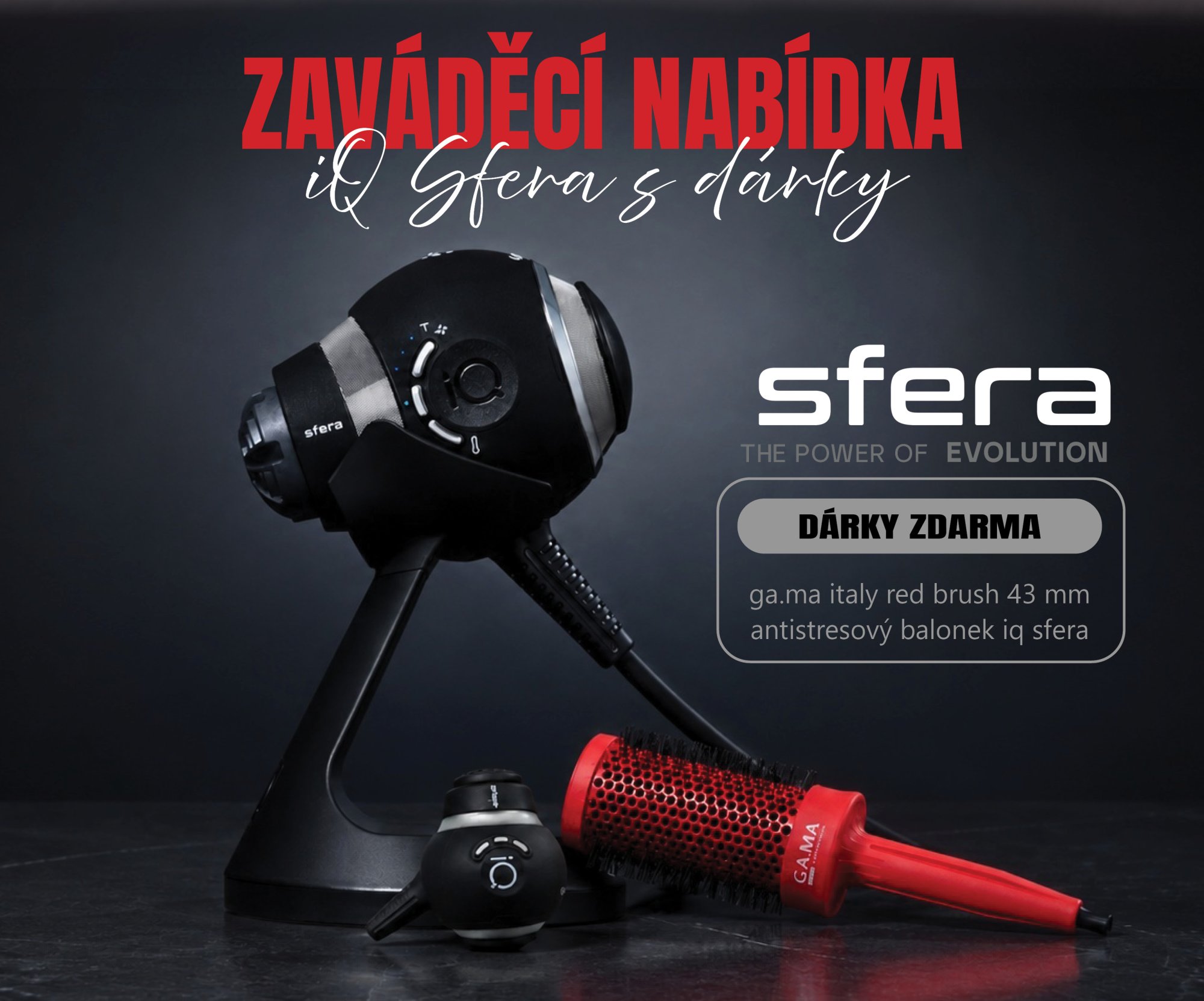 ZAVÁDĚCÍ NABÍDKA IQ SFERA: 2 DÁRKY ZDARMA