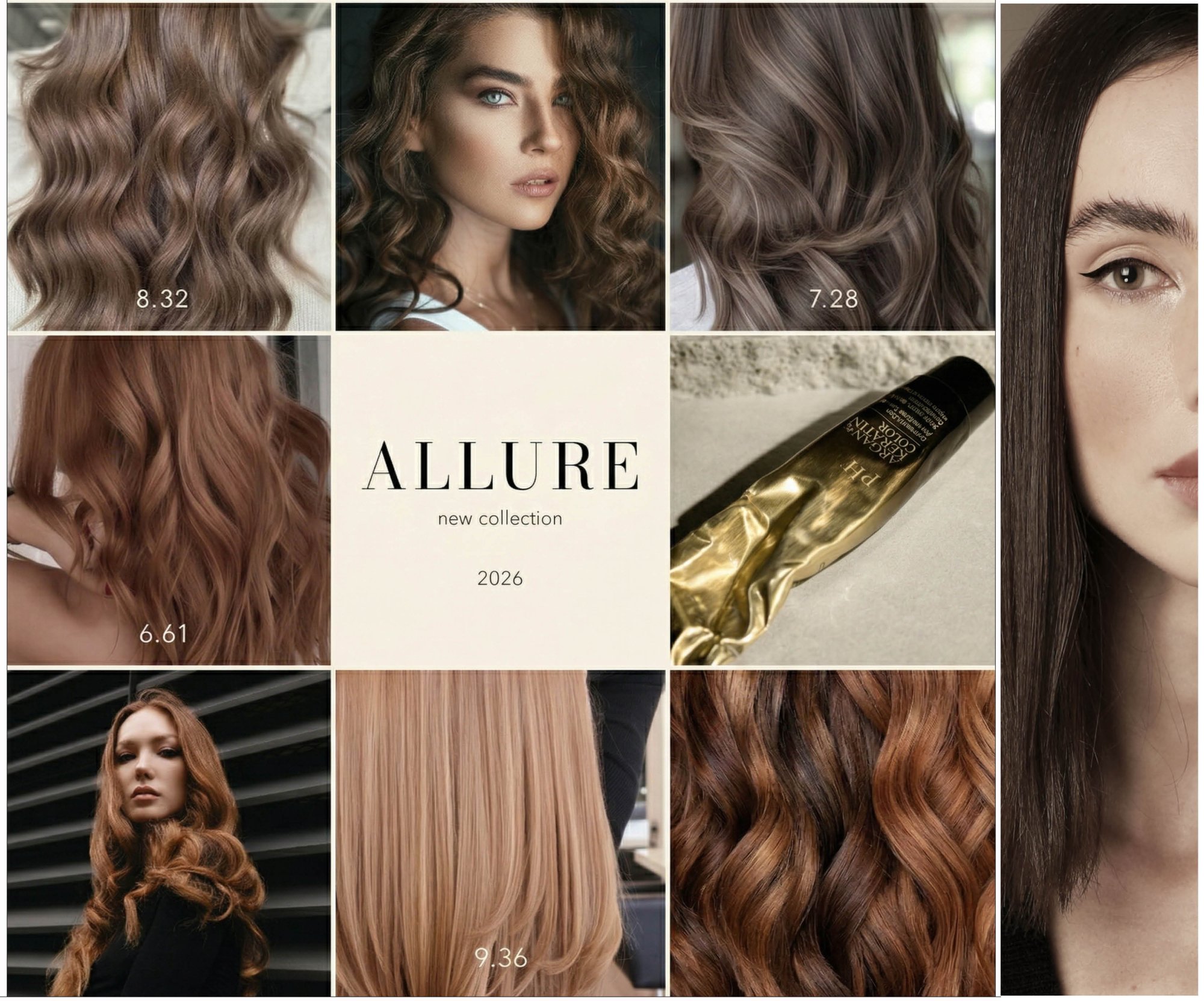 PURE COLOR ARGAN & KERATIN — KOLEKCE ALLURE: 7 NOVÝCH ODSTÍNŮ