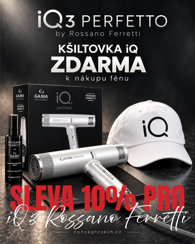 iQ3 Perfetto by Rossano Ferretti – kšiltovka iQ zdarma a sleva 10 %