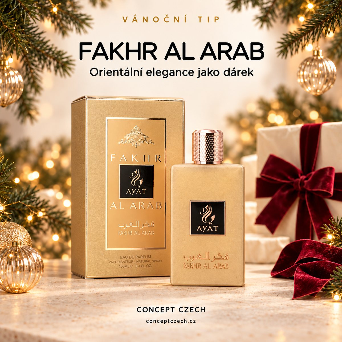 Vánoční tip: AYAT Fakhr al Arab 100 ml