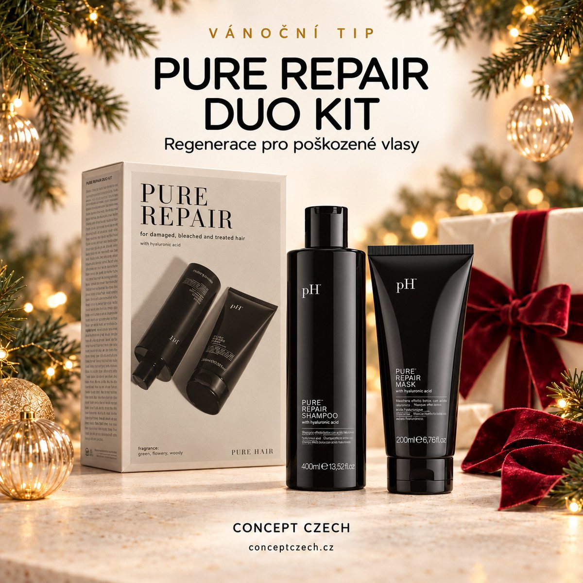 Vánoční tip: pH Laboratories Pure Repair Duo Kit
