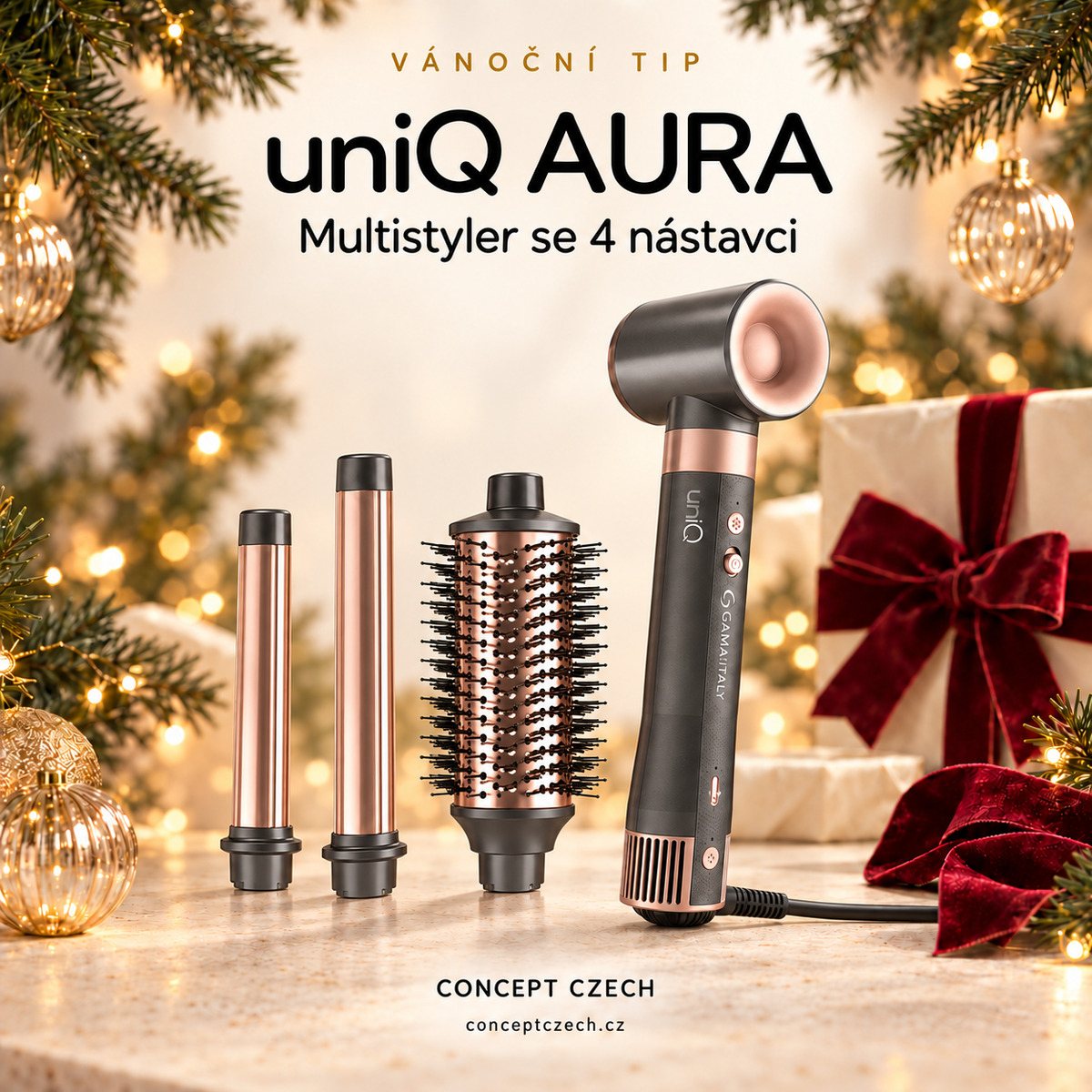 Vánoční tip: GA.MA Multistyler uniQ Aura