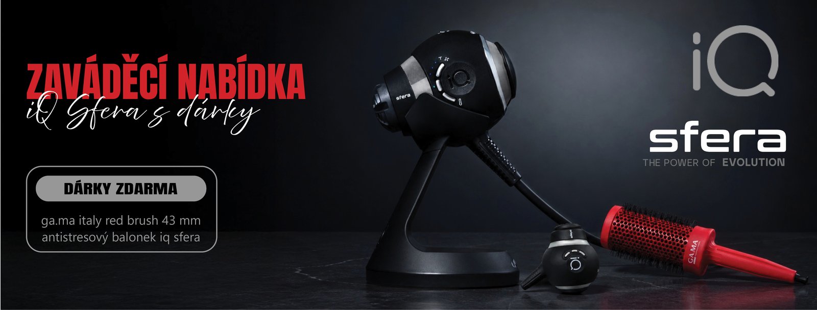 Zaváděcí nabídka iQ Sfera s dárky