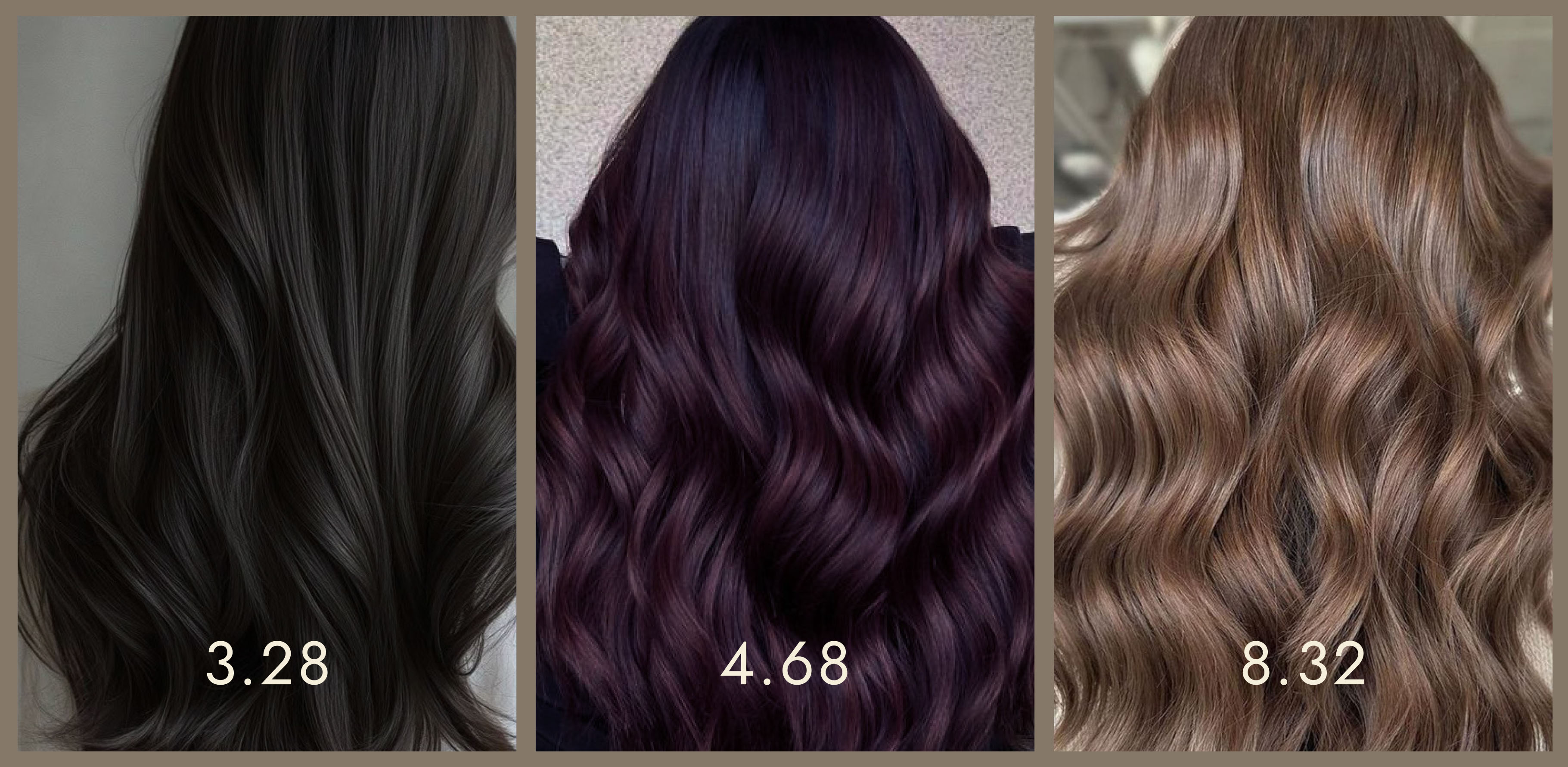 pH Laboratories Pure Color Allure – odstíny 3.28, 4.68, 8.32