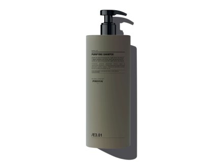 e3 purifying shampoo 1000 ml detoxikacni sampon pro intoxikovanou pokozku previa italy
