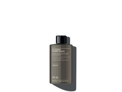 e4 oily dandruff cleansing shampoo 350 ml cistici sampon pro vlasovou pokozku nachylnou ke tvorbe mastnych lupu previa italy