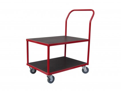 Policový vozík 520 x 700mm 2 police 200 kg Ložná plocha 520x700 mm