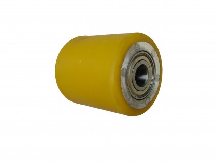 Kolečko zadní hliníkový střed polyuretanová obruč průměr 82 mm 700 kg 14082-86