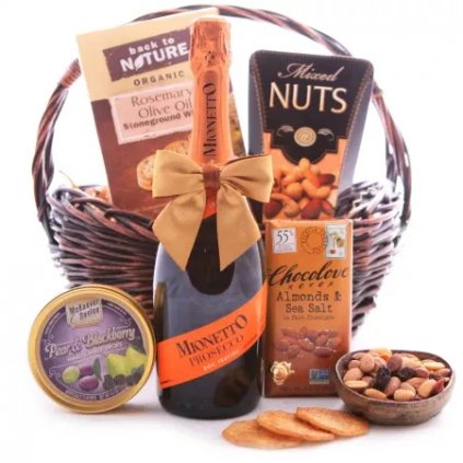 Mionetto Prosecco Sweet and Savory Basket
