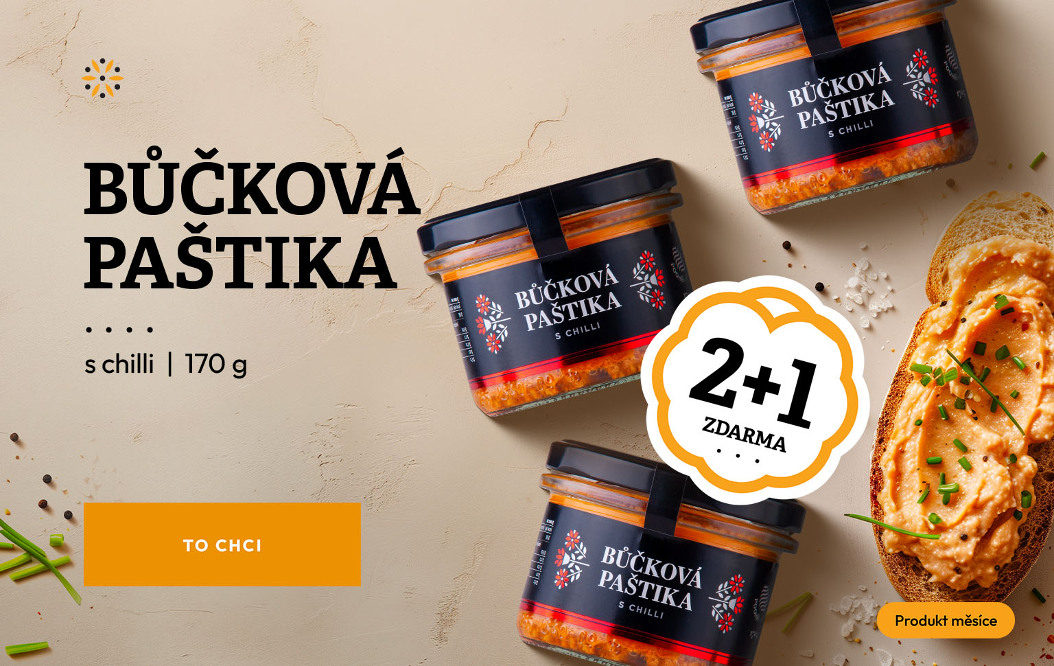 Bůčková s chilli 2+1