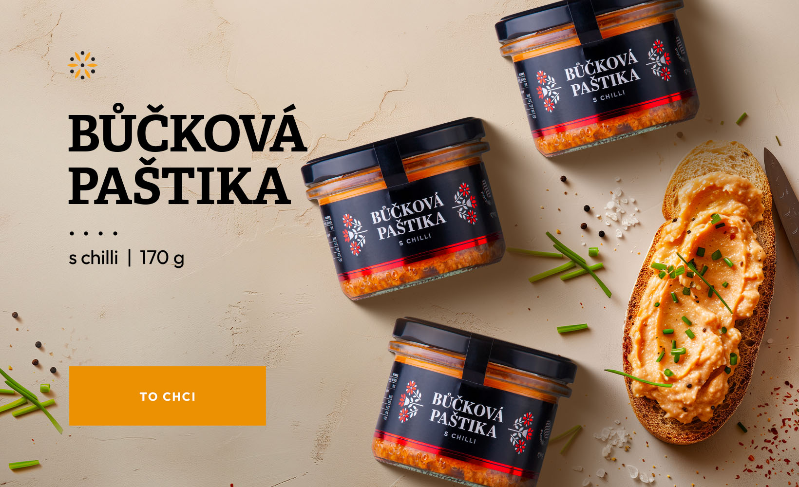 Bůčková paštika s chilli