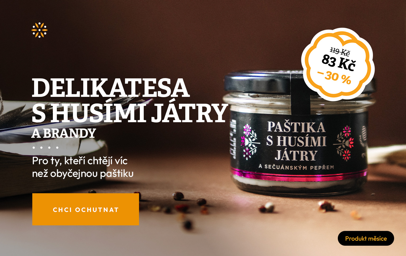 Paštika s husími játry