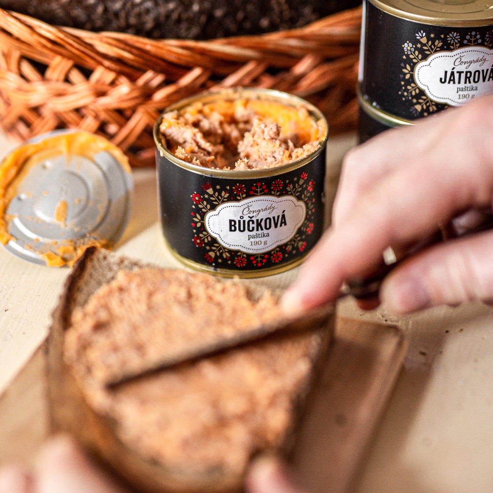 Bůčková paštika Čongrády 190 g