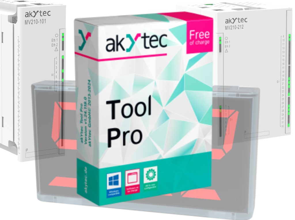 Software akYtec TOOL PRO - konfigurace síťových zařízení akYtec
