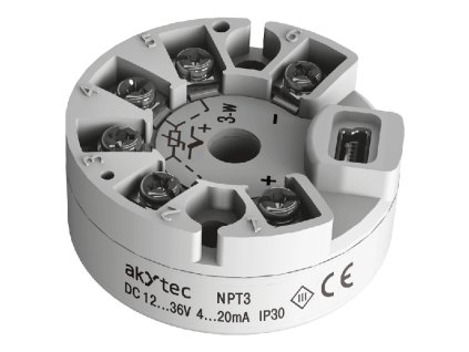 prevodnik teploty do hlavice NPT3 riacontrol akytec