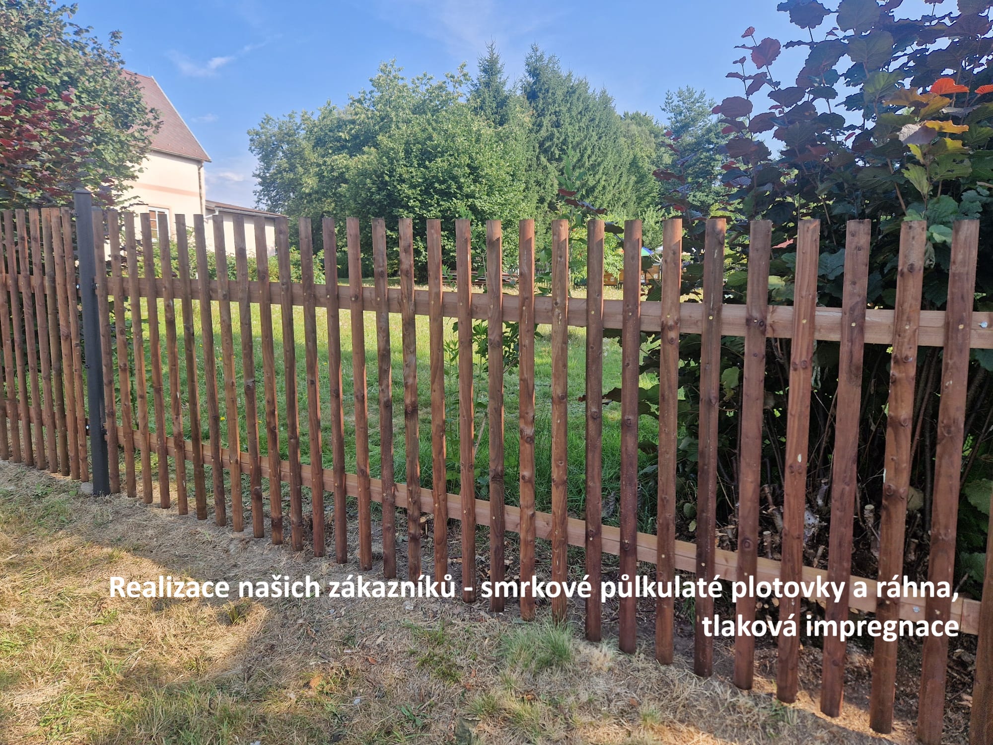 plot - půlkulaté plotovky