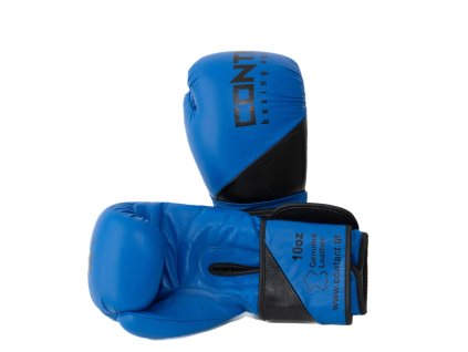 Boxerské rukavice CONTACT ELITE modré