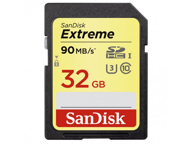 SanDisk 32GB SDHC Extreme 90MB/s