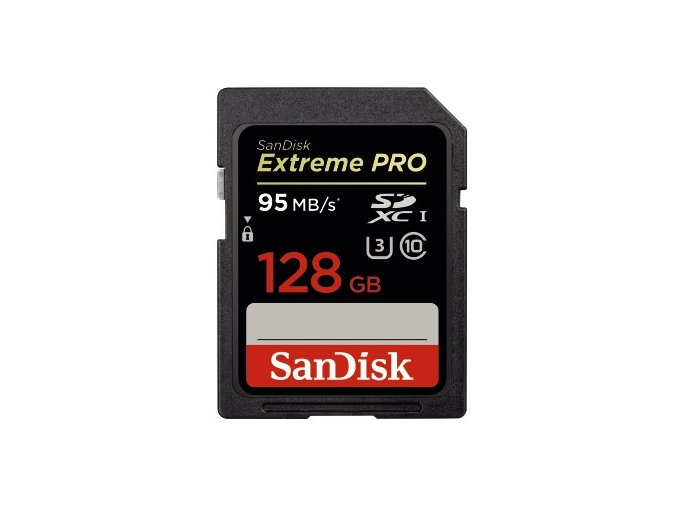 SanDisk 128GB SDXC Extreme Pro 95MB/s