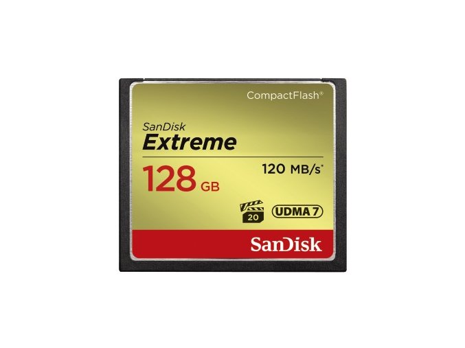 SanDisk 128GB CF Extreme 120MB/s