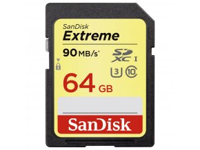 SanDisk 64GB SDXC Extreme 90MB/s