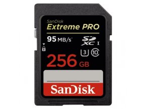 SanDisk 256GB SDXC Extreme Pro 95MB/s