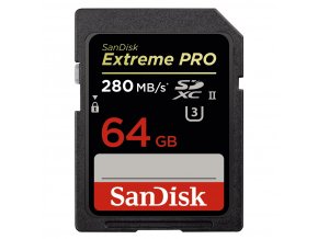 SanDisk 64GB SDXC Extreme Pro 280MB/s
