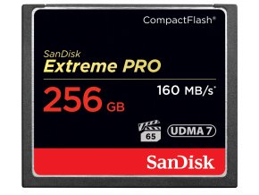 SanDisk256GB CF Extreme Pro 160MB/s