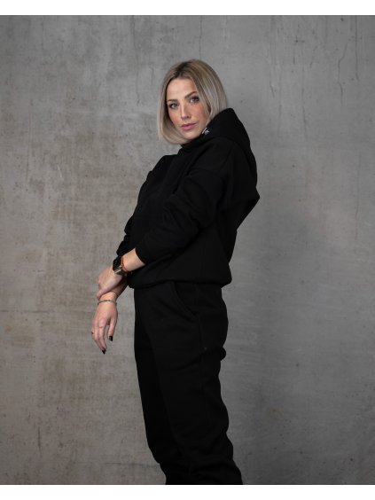 Dámská černá mikina Essential Hoodie