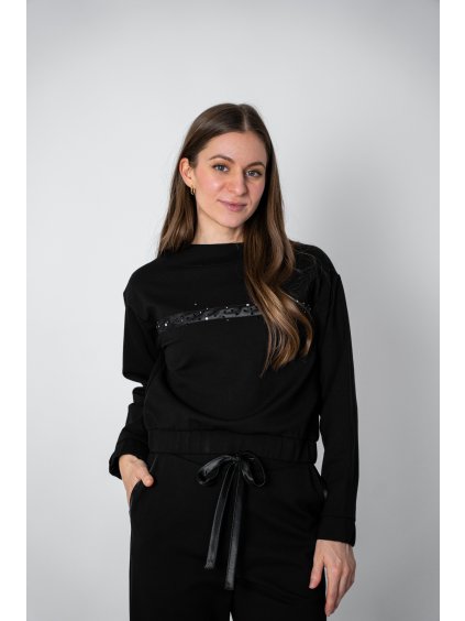 Mikina Luna s kamínky Preciosa