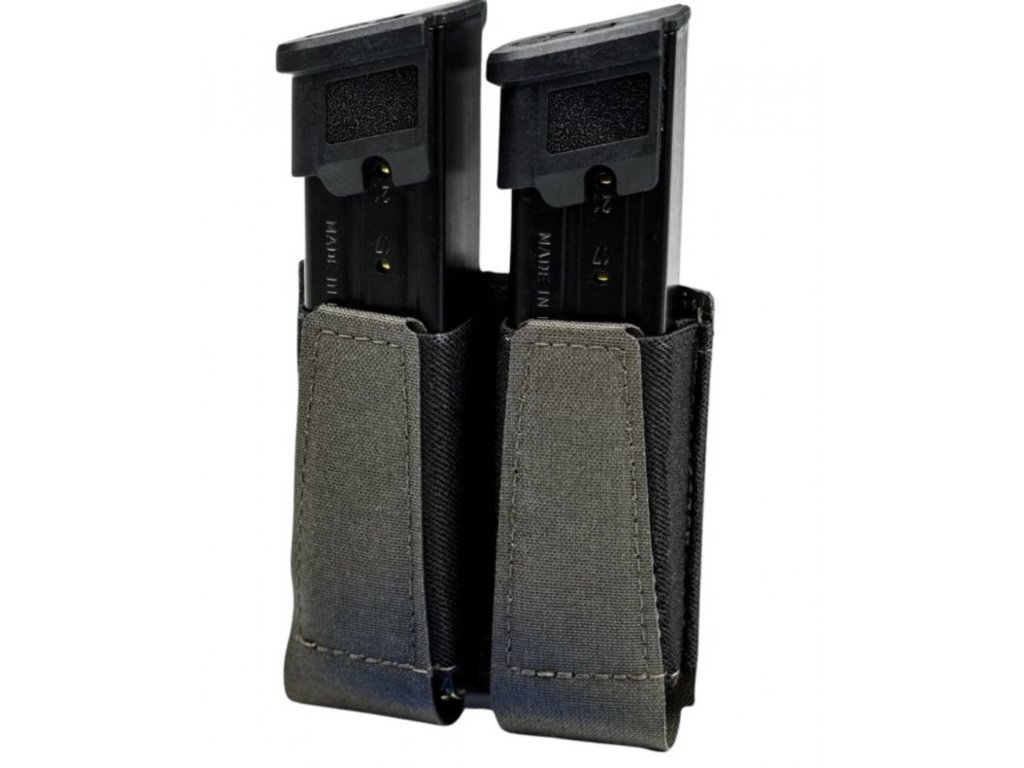 GBRS Double Pistol Magazine Pouch mas grey - COOL GEAR STORE