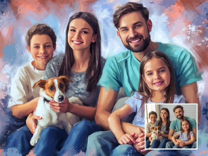 Portrét na plátně - Realismus