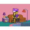 Portrét ve stylu Simpsonových