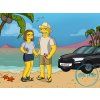 Portrét ve stylu Simpsonových